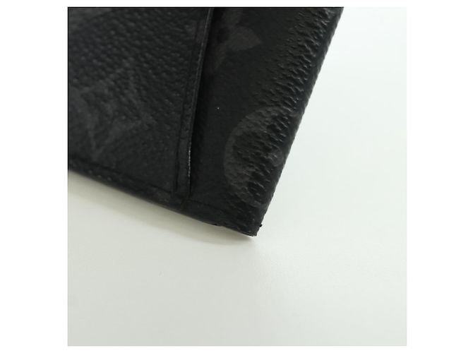 LOUIS VUITTON Monogram Eclipse Organizer De Poch Card Case M61696 Auth BAZ271M - view 11