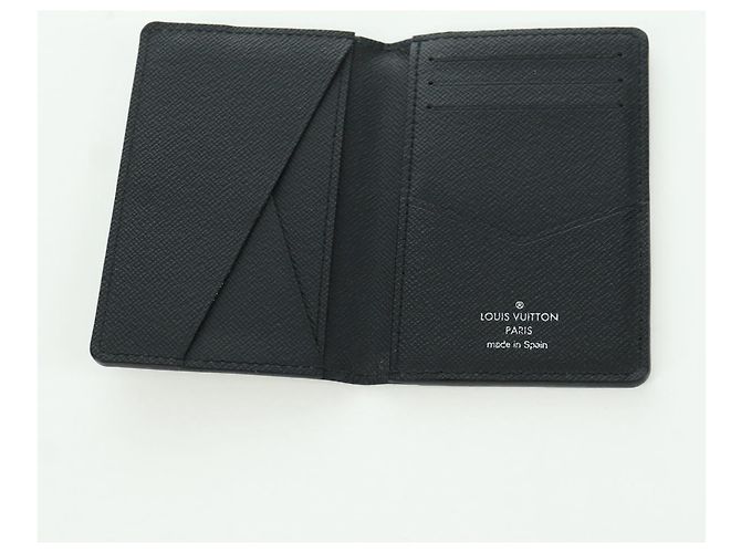 LOUIS VUITTON Monogram Eclipse Organizer De Poch Card Case M61696 Auth BAZ271M - view 14