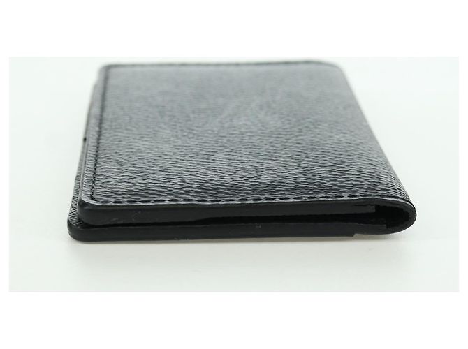 LOUIS VUITTON Monogram Eclipse Organizer De Poch Card Case M61696 Auth BAZ271M - view 6