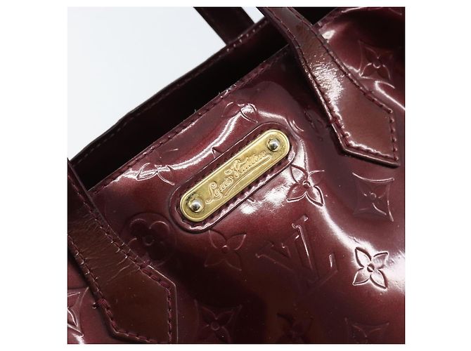 LOUIS VUITTON Borsa Wilshire PM Monogram Vernis Rossa Favist M91644 Auth BA11762 - vista 14