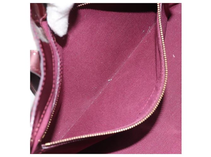 LOUIS VUITTON Borsa Wilshire PM Monogram Vernis Rossa Favist M91644 Auth BA11762 - vista 20