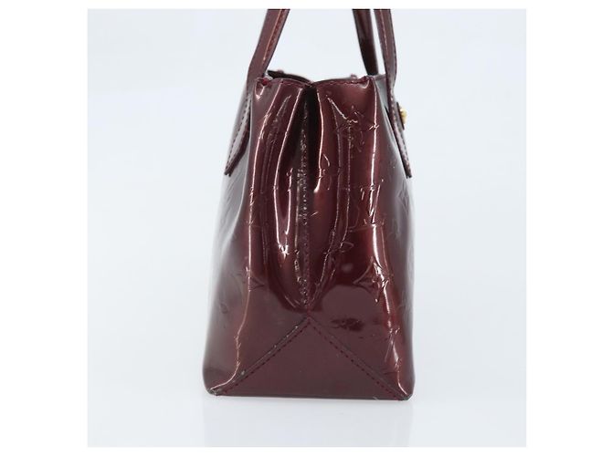 LOUIS VUITTON Borsa Wilshire PM Monogram Vernis Rossa Favist M91644 Auth BA11762 - vista 4
