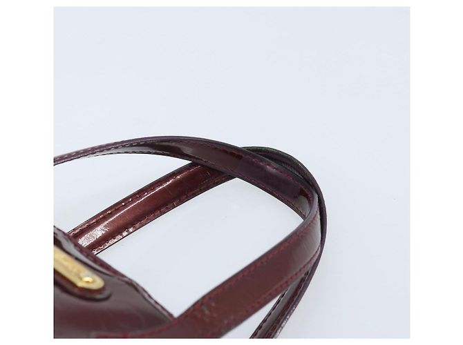 LOUIS VUITTON Borsa Wilshire PM Monogram Vernis Rossa Favist M91644 Auth BA11762 - vista 8