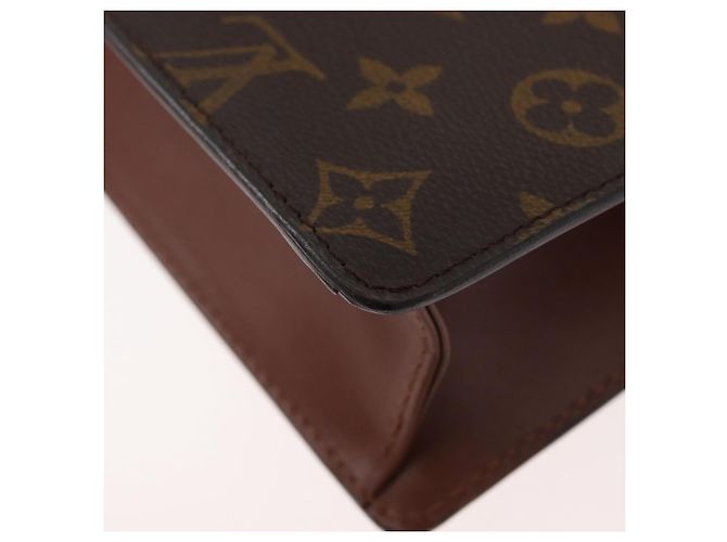 LOUIS VUITTON Borsa Monceau 28 M51185 Auth LV YKZ219A Monogramma - vista 19