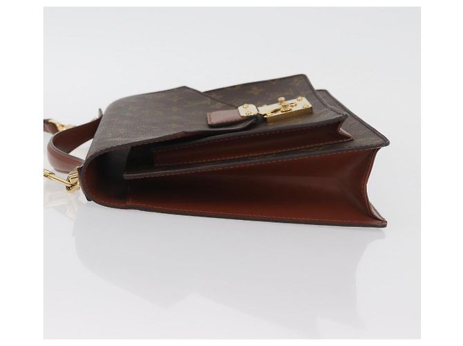 LOUIS VUITTON Borsa Monceau 28 M51185 Auth LV YKZ219A Monogramma - vista 4