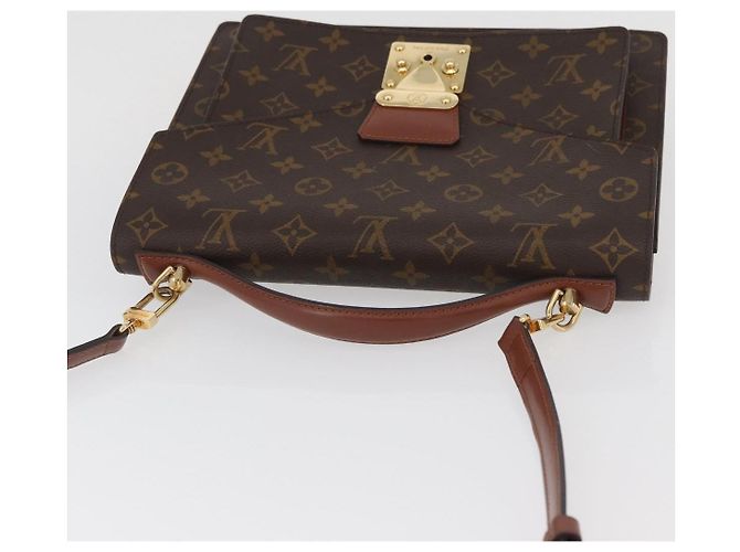 LOUIS VUITTON Borsa Monceau 28 M51185 Auth LV YKZ219A Monogramma - vista 6