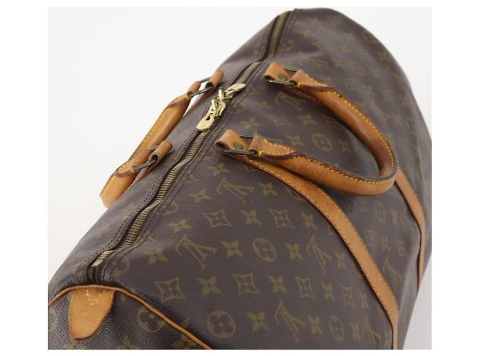LOUIS VUITTON Borsa Boston Monogram Keepall 50 M41426 Auth LV am10983 Monogramma - vista 6
