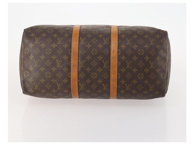 LOUIS VUITTON Borsa Boston Monogram Keepall 50 M41426 Auth LV am10983 Monogramma - vista 9