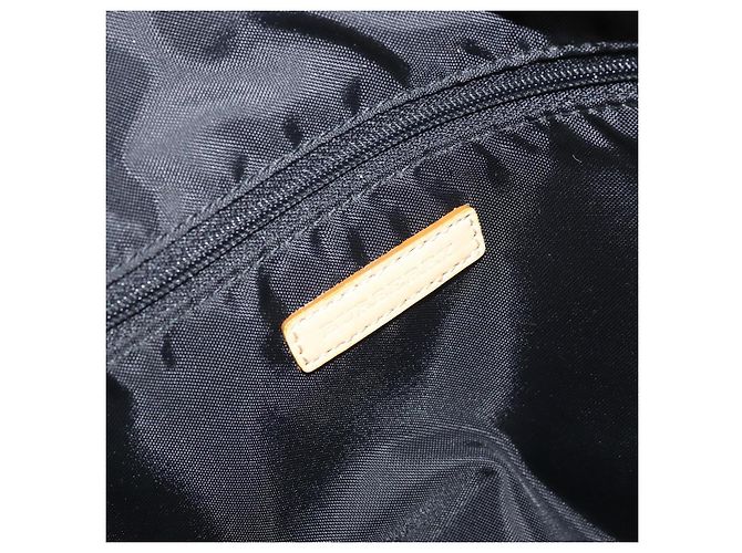 Borsa a mano BURBERRY in nylon marrone argento autentica mr2204 - vista 15