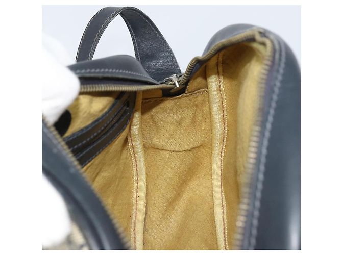 Borsa a Spalla Gucci GG Supreme Sherry Line PVC Blu Navy Oro Auth BAZ417 D'oro - vista 19