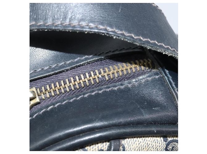 Borsa a Spalla Gucci GG Supreme Sherry Line PVC Blu Navy Oro Auth BAZ417 D'oro - vista 24