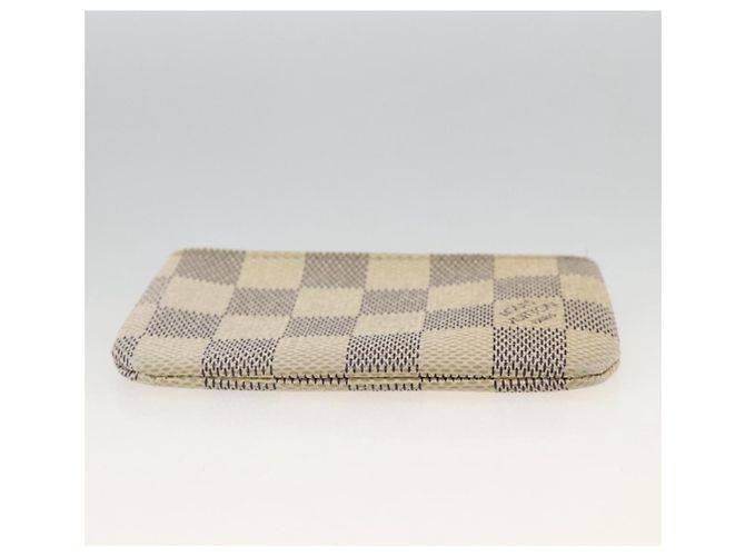 LOUIS VUITTON Pochette Cles Damier Azur Monedero N62659 LV Auth BAZ751 - vista 7
