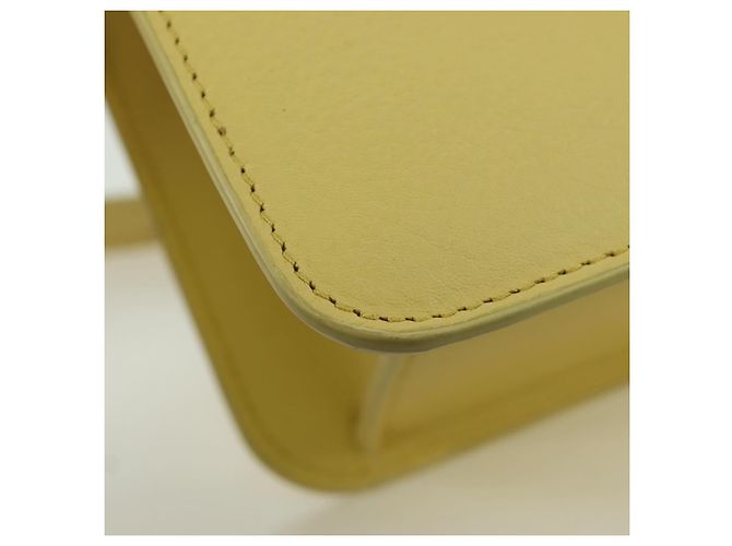 BALLY Borsa in pelle con logo BALLY limitata a 30 pezzi oro giallo Auth am11184SM D'oro - vista 13