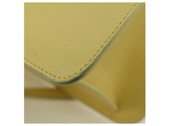 BALLY Borsa in pelle con logo BALLY limitata a 30 pezzi oro giallo Auth am11184SM D'oro - vista 14
