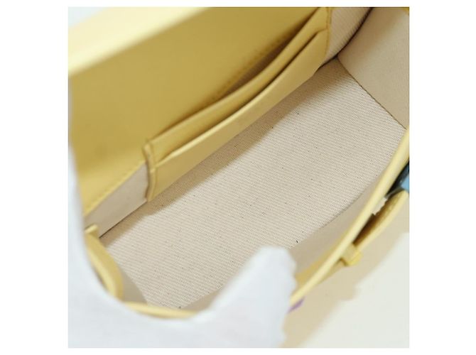 BALLY Borsa in pelle con logo BALLY limitata a 30 pezzi oro giallo Auth am11184SM D'oro - vista 19