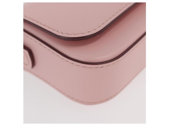 Borsa a spalla a catena Cartier in pelle rosa e oro Auth 167176SM D'oro - vista 10