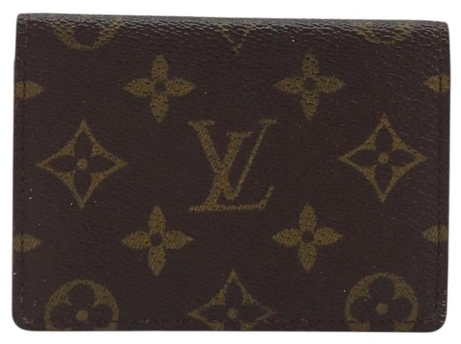 LOUIS VUITTON Monogram Porte 2 Cult Vertical Pass Case M60533 LV Auth BA11518 Monogramma - vista 13