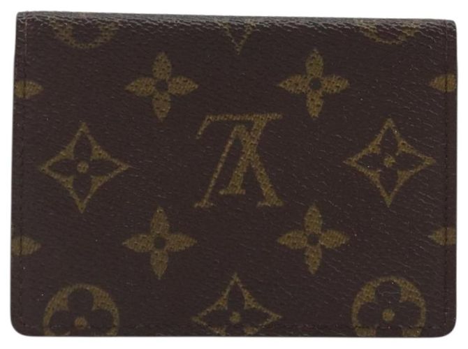 LOUIS VUITTON Monogram Porte 2 Cult Vertical Pass Case M60533 LV Auth BA11518 Monogramma - vista 2