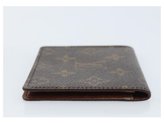 LOUIS VUITTON Monogram Porte 2 Cult Vertical Pass Case M60533 LV Auth BA11518 Monogramma - vista 3