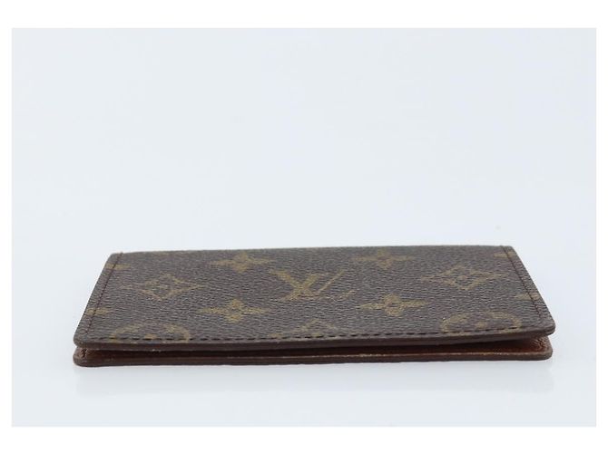 LOUIS VUITTON Monogram Porte 2 Cult Vertical Pass Case M60533 LV Auth BA11518 Monogramma - vista 6