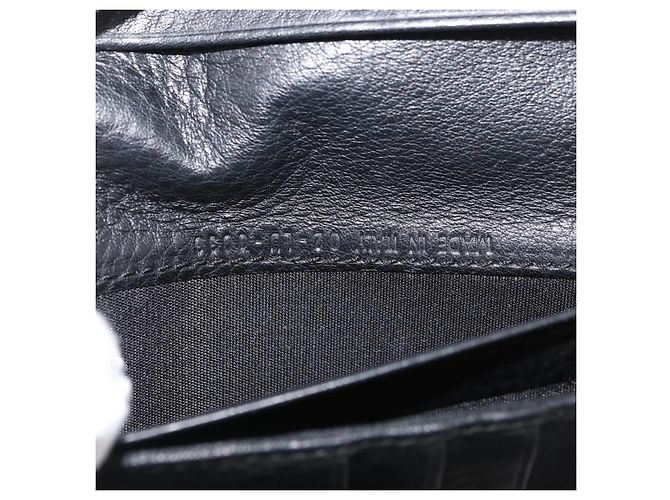 Christian Dior Trotter Canvas Lange Geldbörse Schwarz Silber Auth YKZ413A - Ansicht 20