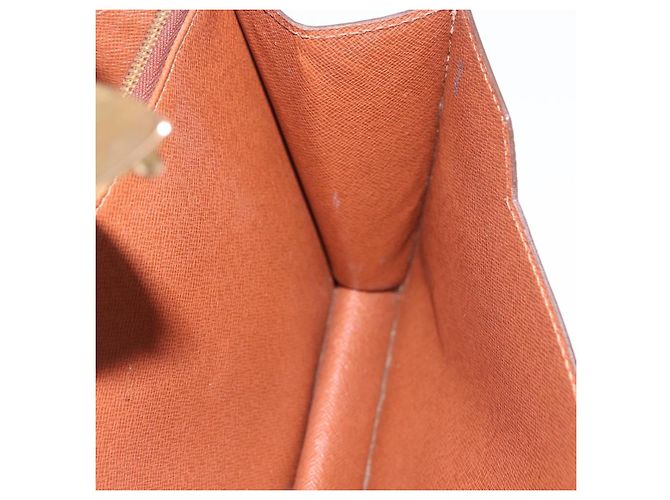 LOUIS VUITTON Borsa a Mano Epi Concorde Marrone M52133 LV Auth ka3633 - vista 22