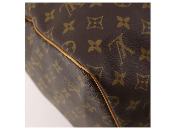 LOUIS VUITTON Borsa Boston Monogram Keepall 55 M41424 LV Auth am10942 Monogramma - vista 13