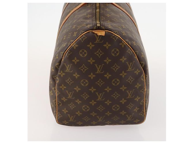 LOUIS VUITTON Borsa Boston Monogram Keepall 55 M41424 LV Auth am10942 Monogramma - vista 5