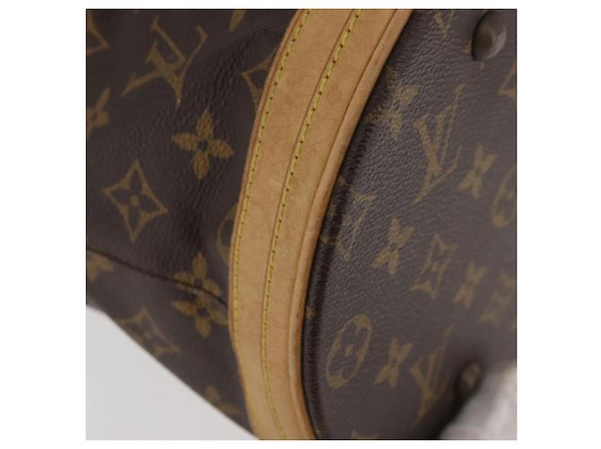 LOUIS VUITTON Borsa a Spalla Monogram Bucket GM M42236 LV Auth ka3643 Monogramma - vista 10