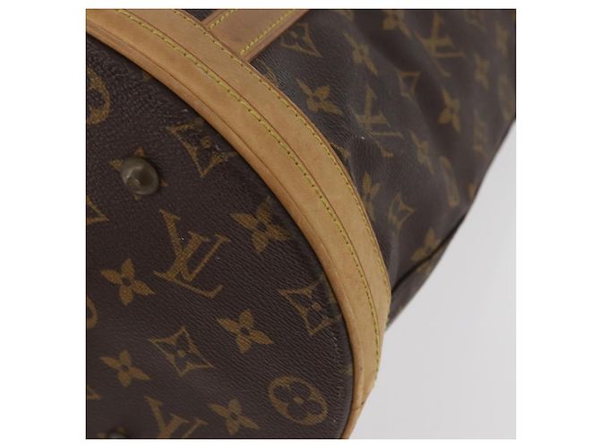 LOUIS VUITTON Borsa a Spalla Monogram Bucket GM M42236 LV Auth ka3643 Monogramma - vista 11
