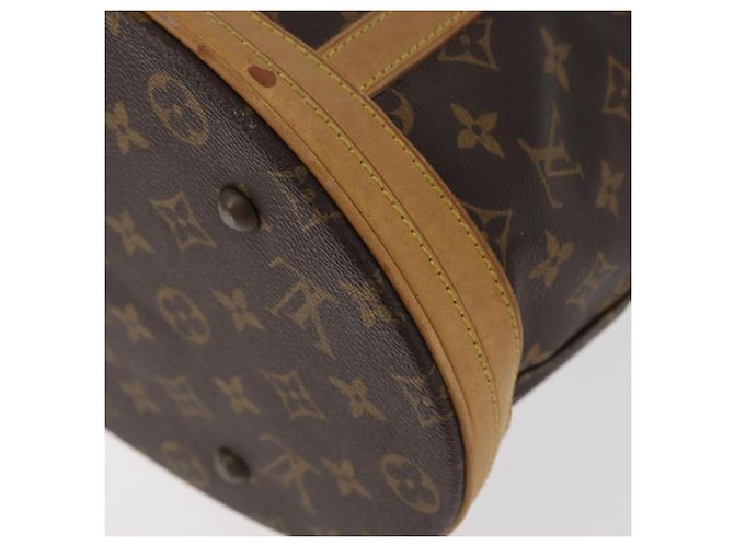 LOUIS VUITTON Borsa a Spalla Monogram Bucket GM M42236 LV Auth ka3643 Monogramma - vista 13