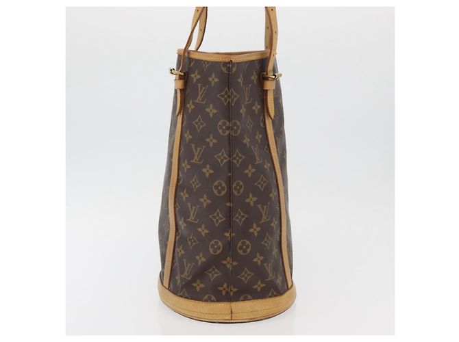 LOUIS VUITTON Borsa a Spalla Monogram Bucket GM M42236 LV Auth ka3643 Monogramma - vista 4