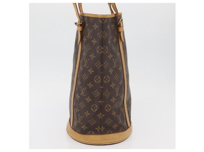 LOUIS VUITTON Borsa a Spalla Monogram Bucket GM M42236 LV Auth ka3643 Monogramma - vista 5