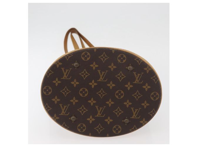 LOUIS VUITTON Borsa a Spalla Monogram Bucket GM M42236 LV Auth ka3643 Monogramma - vista 9