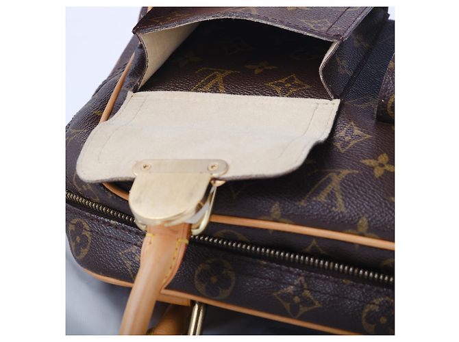 Borsa Manhattan PM in tela Monogram Louis Vuitton Marrone - vista 10