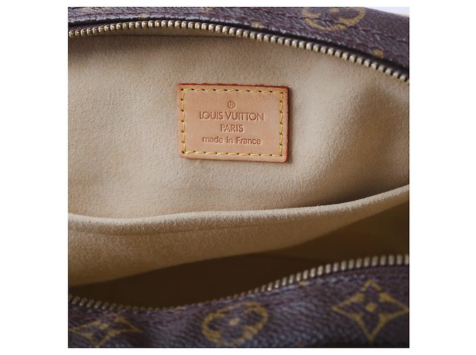 Borsa Manhattan PM in tela Monogram Louis Vuitton Marrone - vista 12