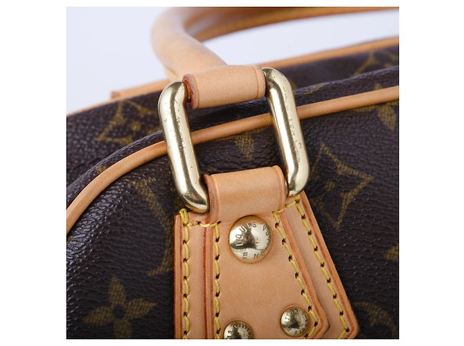 Borsa Manhattan PM in tela Monogram Louis Vuitton Marrone - vista 6