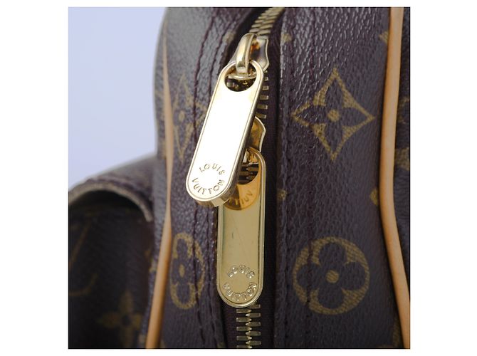 Borsa Manhattan PM in tela Monogram Louis Vuitton Marrone - vista 9