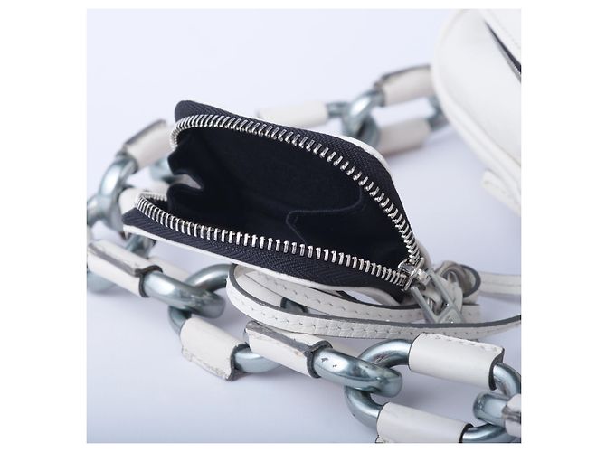 Borsa a spalla Betty in pelle bianca Chloé di Phoebe Philo Bianco - vista 11