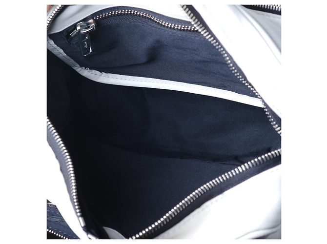Borsa a spalla Betty in pelle bianca Chloé di Phoebe Philo Bianco - vista 14