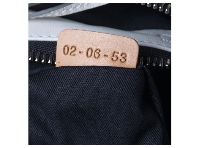 Borsa a spalla Betty in pelle bianca Chloé di Phoebe Philo Bianco - vista 15