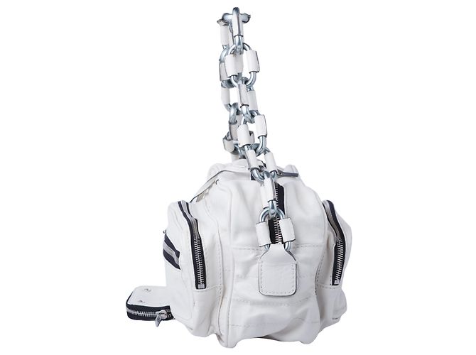 Borsa a spalla Betty in pelle bianca Chloé di Phoebe Philo Bianco - vista 2