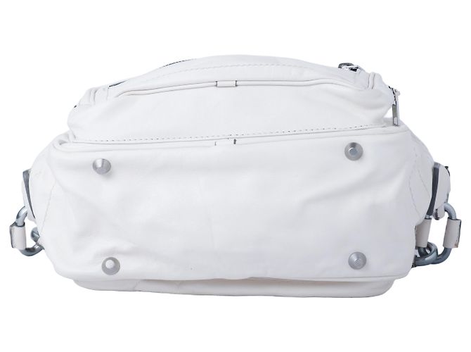 Borsa a spalla Betty in pelle bianca Chloé di Phoebe Philo Bianco - vista 4