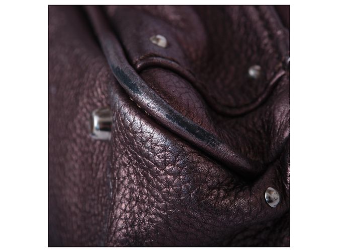 Borsa a tracolla zippata Paddington Est-Ovest in pelle Chloé Marrone - vista 14