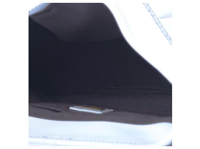 Bolsa de Ombro Fendi com Fivela Branco - vista 12