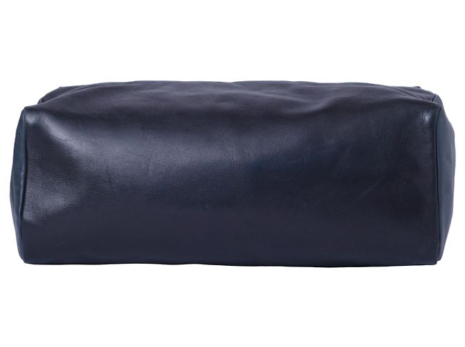 Borsa a spalla in pelle nappa nera e rosa Prada Fuschia - vista 4