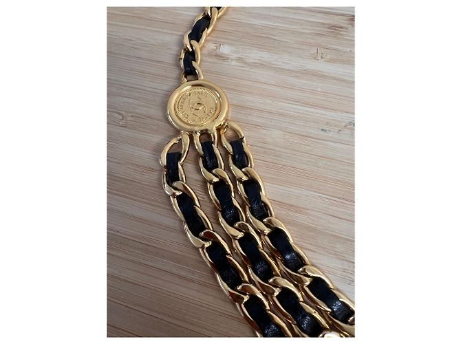 Chanel Kette aus den 90ern mit Goldbeschichtung - Ansicht 5
