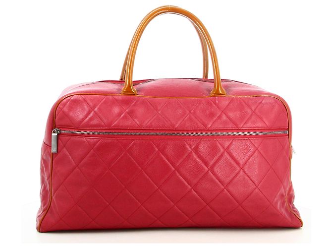 Timeless Borsa da Viaggio Duffle Grande Logo Caviar Chanel 1999 - vista 2