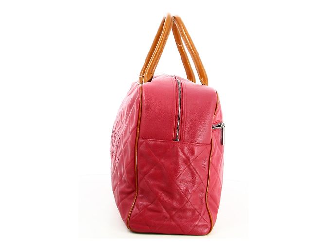 Timeless Borsa da Viaggio Duffle Grande Logo Caviar Chanel 1999 - vista 3