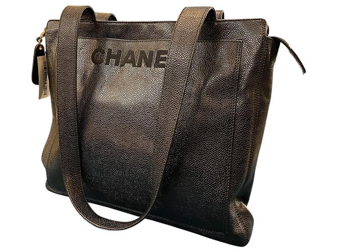 Timeless Borsa in pelle Caviar nera Chanel 1997 - vista 2